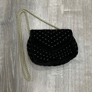 Top shop studded velvet crossbody